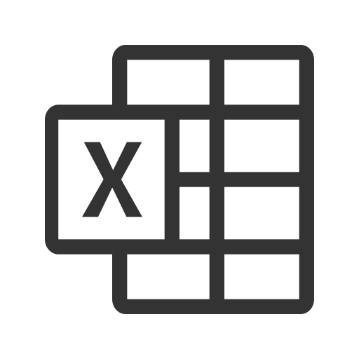 excel logo icon 208937